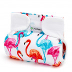 T-TOMI Ortopedické abdukční kalhotky - suchý zip Flamingo (5-9kg)