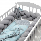 ESECO Pletený mantinel 220 cm Grey