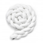 ESECO Pletený mantinel 220 cm White
