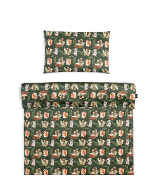 T-TOMI Povlečení do postýlky Forest kingdom