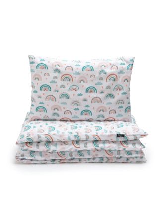 T-TOMI Povlečení do postýlky Rainbow