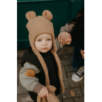 T-TOMI Cap TEDDY Brown (3-6 měsíců)
