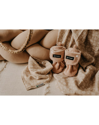 T-TOMI Capáčky Pink (6-9 měsíců) WARM