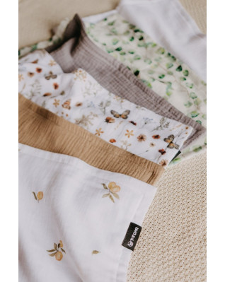 T-TOMI Mušelínová plena pod hlavičku Meadow