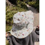 T-TOMI BIO Mušelínový klobouček Meadow (1-2 roky)