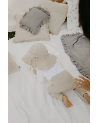 T-TOMI Mušelínový klobouček Lemonade (6-12 měsíců)