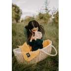 T-TOMI Pletená deka WARM Mustard