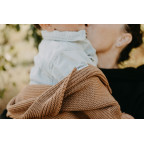 T-TOMI Pletená deka Mocca waves