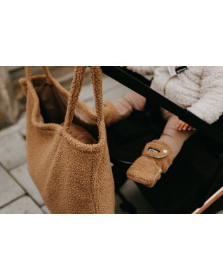 T-TOMI Capáčky TEDDY Brown (9-12 měsíců) WARM