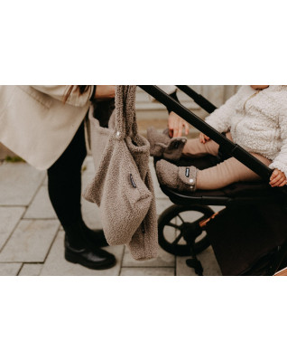 T-TOMI Capáčky TEDDY Grey (6-9 měsíců) WARM