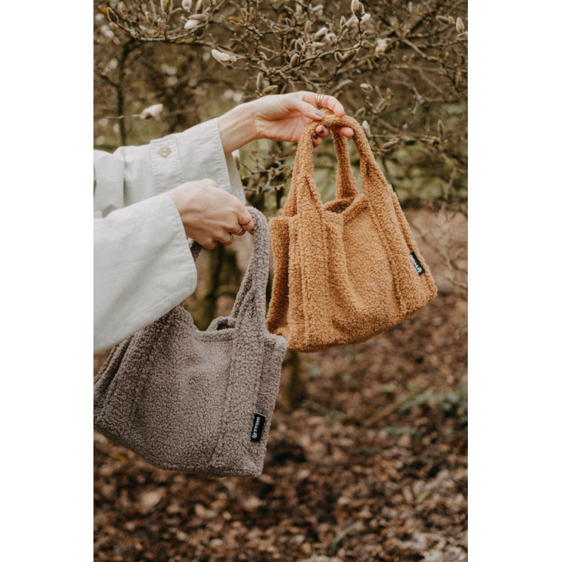 T-TOMI Tote Bag TEDDY Brown
