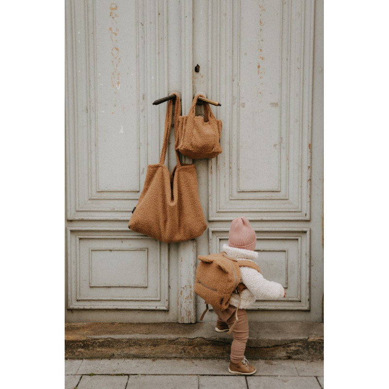T-TOMI Tote Bag TEDDY Brown