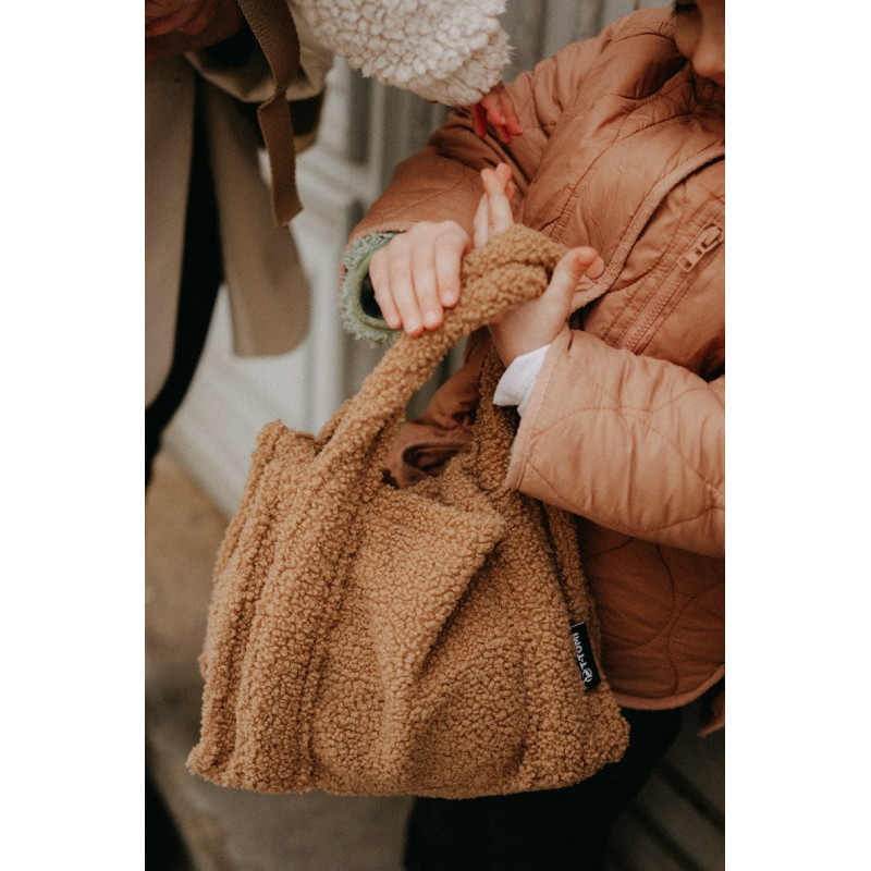 T-TOMI Tote Bag TEDDY Brown