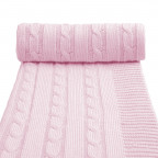 T-TOMI Pletená deka SPRING Pink