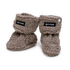 T-TOMI Capáčky TEDDY Grey (3-6 měsíců) WARM