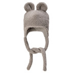 T-TOMI Cap TEDDY Grey (9-12 měsíců)