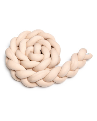 T-TOMI Pletený mantinel 180 cm Beige