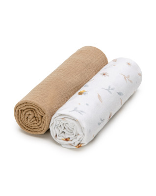 T-TOMI Mušelínové pleny Bee