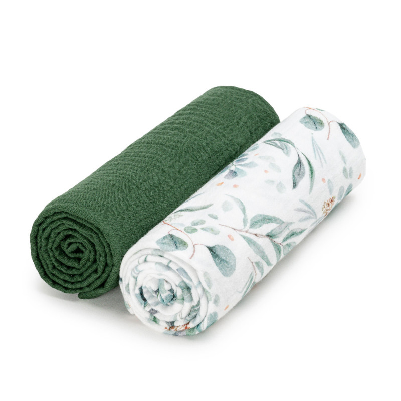 T-TOMI Mušelínové pleny Eucalyptus