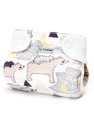 T-TOMI Ortopedické abdukční kalhotky - patentky Bears (3-6kg)