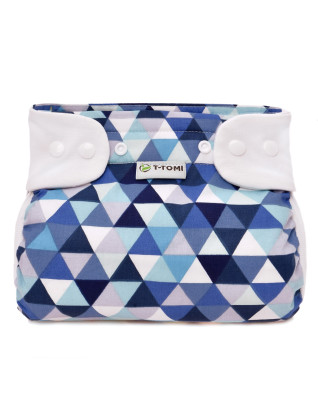 T-TOMI Ortopedické abdukční kalhotky - patentky Blue triangles (3-6kg) 