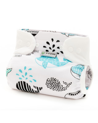T-TOMI Ortopedické abdukční kalhotky - patentky Whales (5-9kg) 