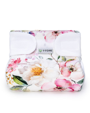 T-TOMI Ortopedické abdukční kalhotky - suchý zip Blossoms (5-9kg)