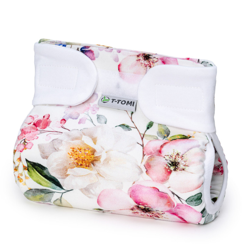 T-TOMI Ortopedické abdukční kalhotky - suchý zip Blossoms (5-9kg)
