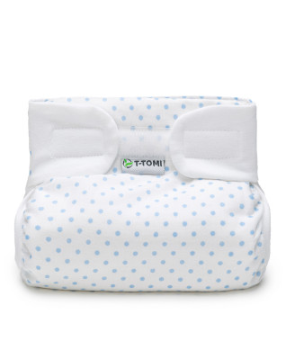 T-TOMI Ortopedické abdukční kalhotky - suchý zip Blue dots (5-9kg)