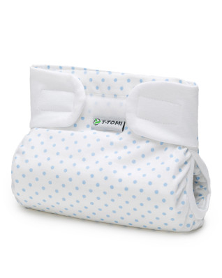 T-TOMI Ortopedické abdukční kalhotky - suchý zip Blue dots (do 3kg)