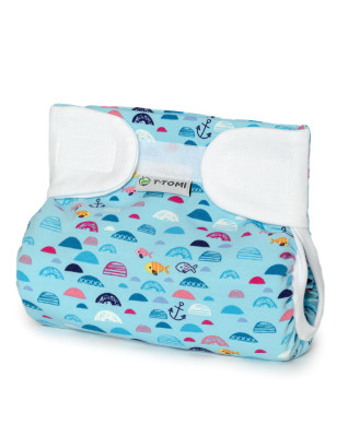 T-TOMI Ortopedické abdukční kalhotky - suchý zip Blue sea (3-6kg)