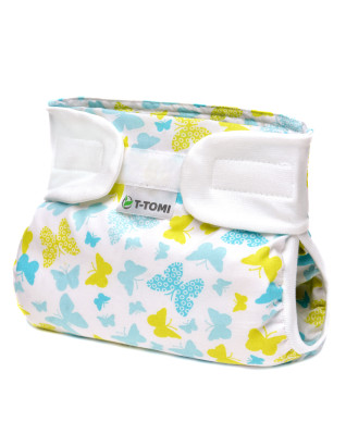 T-TOMI Ortopedické abdukční kalhotky - suchý zip Butterflies (3-6kg)