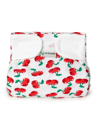 T-TOMI Ortopedické abdukční kalhotky - suchý zip Cherries (3-6kg)