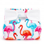 T-TOMI Ortopedické abdukční kalhotky - suchý zip Flamingo (3-6kg)