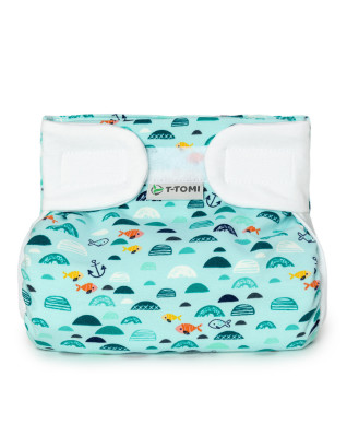 T-TOMI Ortopedické abdukční kalhotky - suchý zip Green sea (5-9kg)