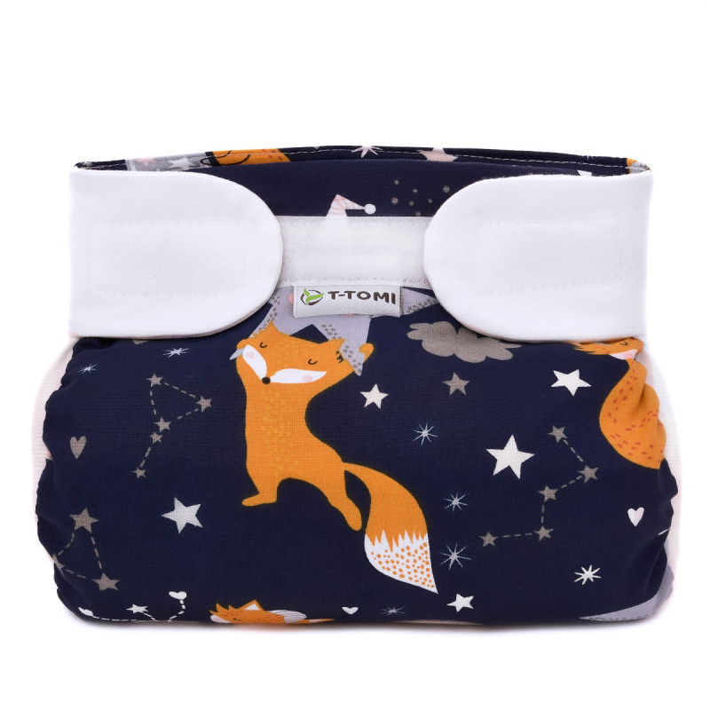 T-TOMI Ortopedické abdukční kalhotky PLUS - suchý zip Night foxes (5-9kg)