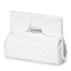 T-TOMI Ortopedické abdukční kalhotky - suchý zip Pink dots (3-6kg)