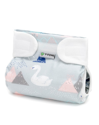 T-TOMI Ortopedické abdukční kalhotky PLUS - suchý zip Swan (5-9kg)