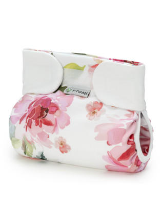 T-TOMI Ortopedické abdukční kalhotky - suchý zip Watercolour flowers (3-6kg)