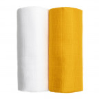 T-TOMI TETRA osušky EXCLUSIVE COLLECTION White + Mustard 
