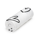 T-TOMI Velká bavlněná TETRA osuška Hearts