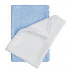 T-TOMI Koupací žínky - rukavice White + Blue