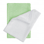 T-TOMI Koupací žínky - rukavice White + Green