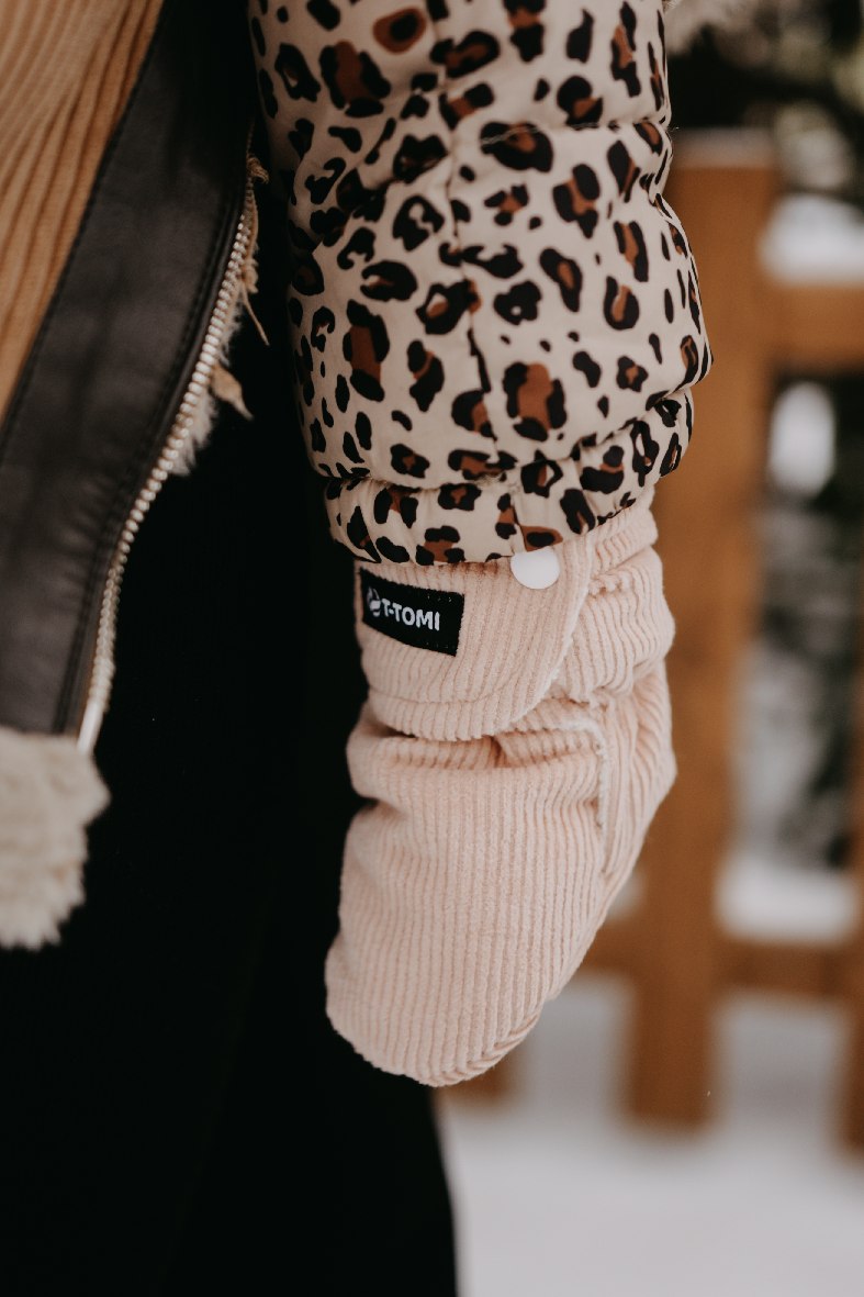 T-TOMI Capáčky Pink (6-9 měsíců) WARM