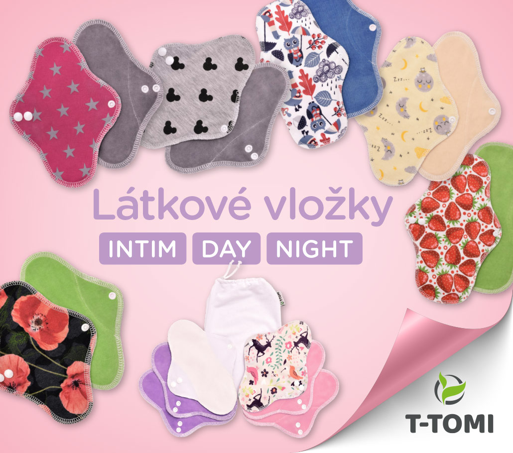 T-TOMI Látková vložka INTIM Hearts
